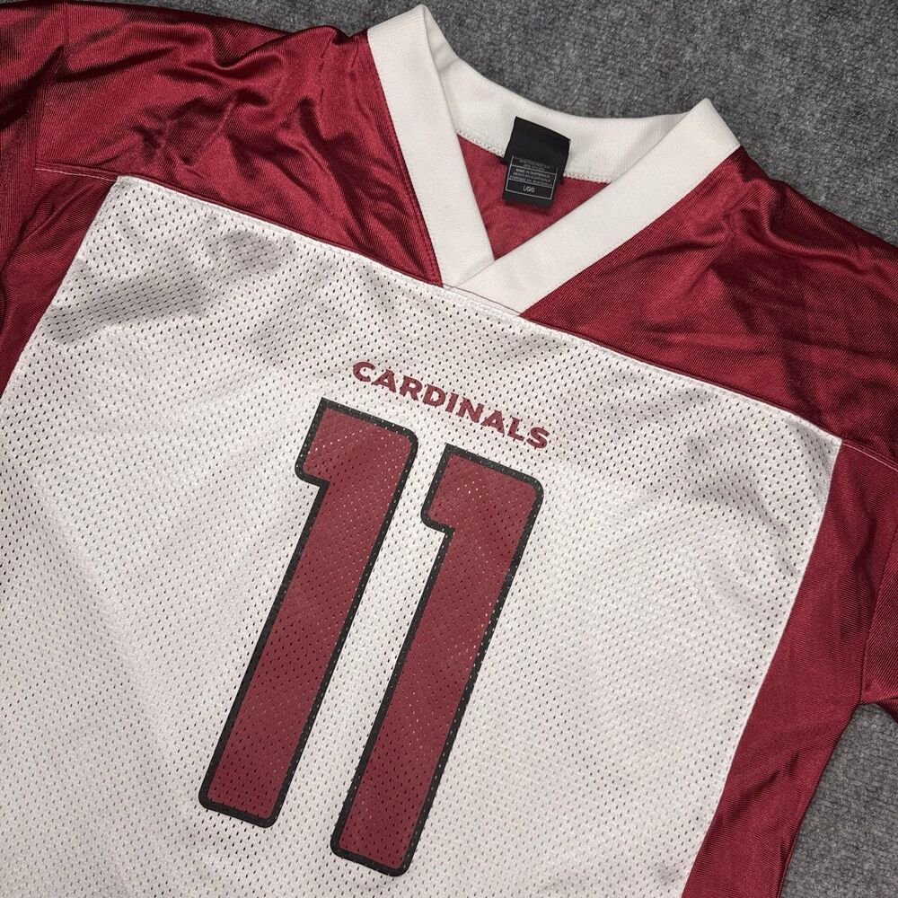 Vintage Reebok Team Apparel NFL Arizona Cardinals Larry Fitzgerald L Jersey